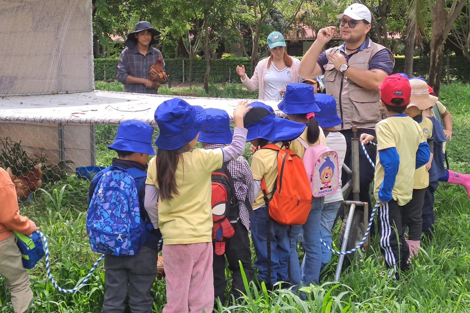 Cultivando Aprendizajes: una semana de educación ambiental en la Hacienda Patiño 